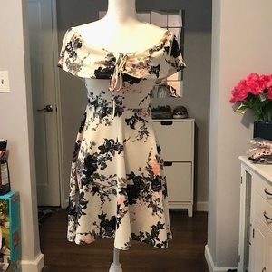 Charlotte Russe fit and flare dress